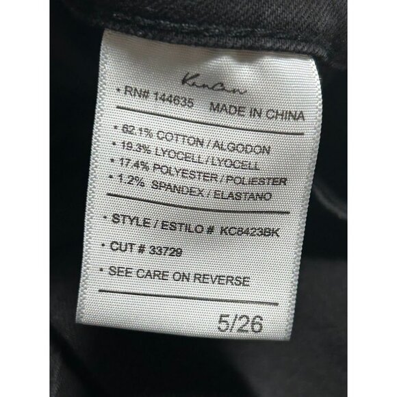 KanCan Women's Distressed Black Skinny Jeans Size 5/26 - Picture 2 of 10